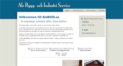 Desktop Screenshot of alebois.se